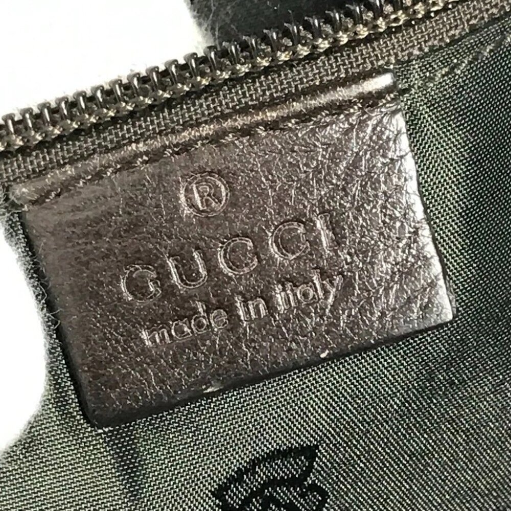 GUCCI 201448 Guccissima GG Bag Crossbody Pochette Shoulder Bag - Picture 12 of 15